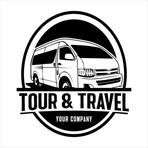 Bus Logo, Sk Logo, Mini Bus, Travel Logo, Travel Companies, Car Cartoon, Car Travel, Black Mini, Graphic Resources