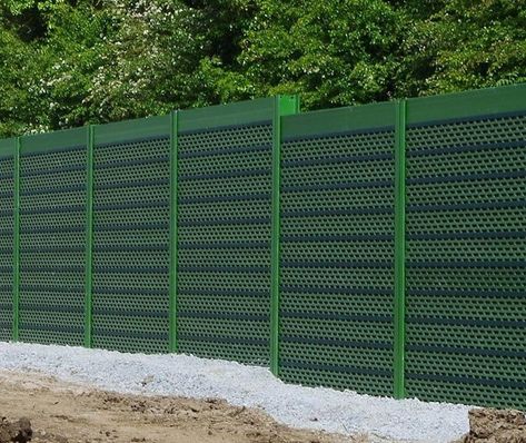 How to Reduce Traffic Noise in Your Garden 4 Noise Reduction Landscaping, Noise Barrier Fence, Noise Reducing Fence, Outdoor Noise Barrier, Noise Blocking Fence, Noise Reduction Panels, Sound Barrier Wall, Acoustic Barrier, Noise Barrier