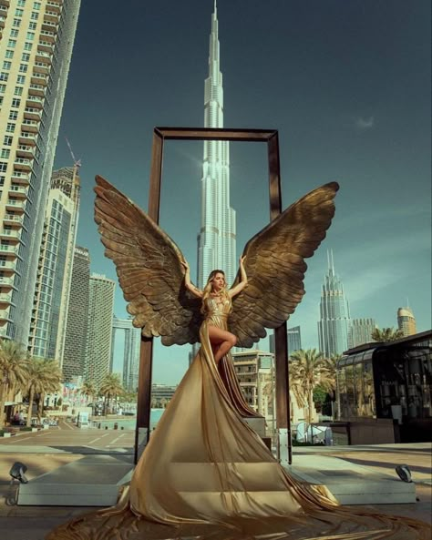 Dubai Flying Dress, Dubai Picture Ideas, Dubai Photoshoot, Calling All Angels, Flying Dress, City Life Photography, Dubai Desert Safari, Dubai Vacation, Dubai Lifestyle