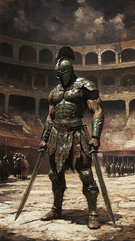 Gladiator Warrior, Gladiator Shield, Fantasy Gladiator, Rome Warrior, Warriors Pictures, Gladiator Movie, Warrior Concept Art, Spartan Warrior, Dangerous Minds