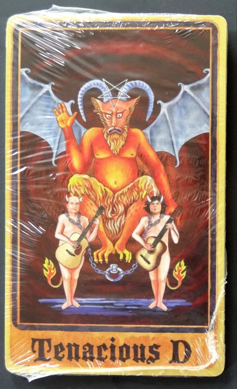 Tenacious D Art, Tenacious D Tattoo, Tenacious D, D Tattoo, Tarot Major Arcana, Band Art, Leg Tattoo, Major Arcana, Great Bands