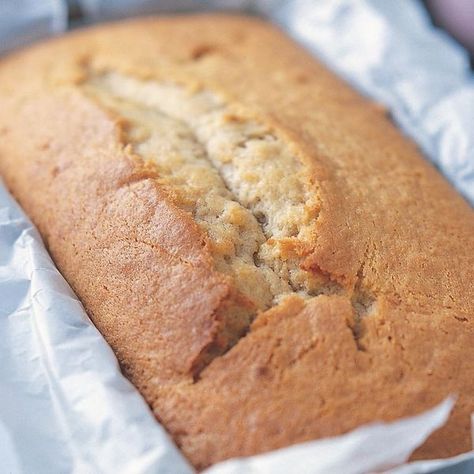 A warming banana loaf recipe, made using the ripest bananas. This deliciously moist loaf cake, best served in thick slices, is one of Mary Berry's most popular recipes. Mary Berry Banana Loaf, Banana Bread Recipe Uk, Banana Loaf Cake, Berry Banana Bread, Mary Berry Cakes, Cake Recipes Uk, Banana Cake Recipes, Mary Berry Recipes, Banana Loaf