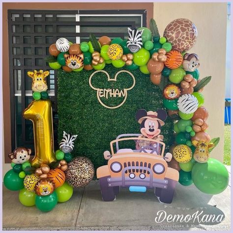 [PaidAd] 11 Jungle Safari Birthday Party Hacks To Copy #junglesafaribirthdayparty Jungle Birthday Theme Decorations, Safari Theme 2nd Birthday Party, Jungle Party 1st Birthday, Jungle Mickey Mouse Party, Jungle Safari Birthday Theme, First Birthday Boy Jungle Theme, Jungle Birthday Decor, Mickey Safari Smash Cake, Mickey Mouse Wild One Birthday