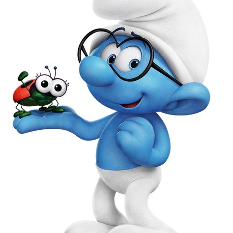 Brainy Smurf | Sony Pictures Animation Wiki | Fandom Smurfs Movie, The Lost Village, Smurfs Party, Smurf Village, Baby Cartoon Drawing, Lost Village, The Smurfs, Karakter Disney, Cartoon Wallpaper Hd