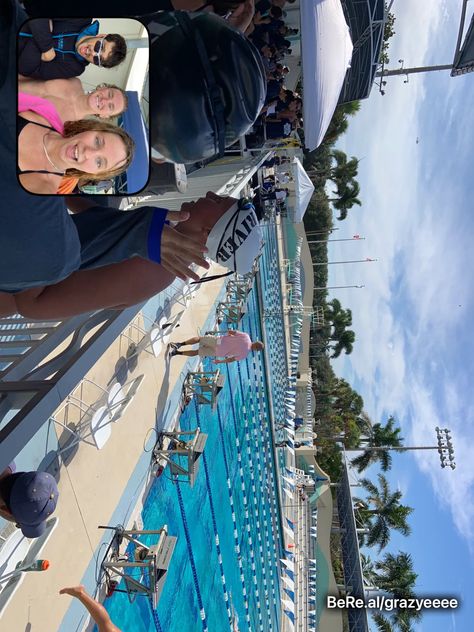 College Swim Team, College Swimming, Nova Southeastern University, Southeastern University, University Of Tampa, I Love Swimming, Girls Swim, Swim Meet, Dream Vision Board