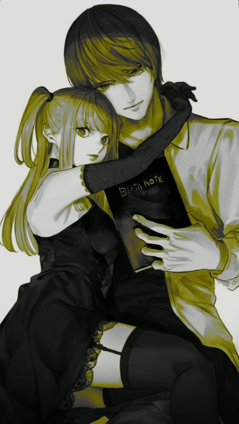 Light X Misa Fanart, Light Yagami X Misa, Light Yagami And Misa Amane, Light Yagami And Misa, Misa X Light, Light X Misa, Misa Light, Misa And Light, Light Misa