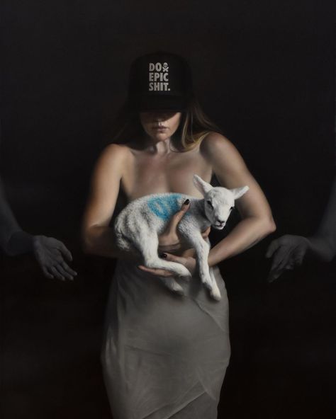 Megan Elizabeth Read on Instagram: “New year. New challenges. And new opportunities. One foot in front of the other… Just Keep on Walking Oil on Linen 48 x 30″ 2020…” Megan Elizabeth, Happy News, Great Philosophers, Artist Interview, Figurative Artists, Museum Of Contemporary Art, Print Magazine, Magazine Art, New Opportunities