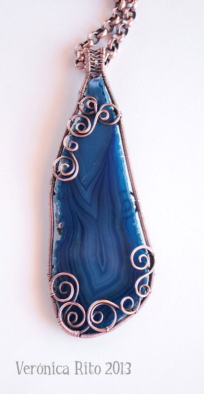 Wire Wrapped Agate, Wire Wrapped Geode Slice, Wire Wrapping Agate Slices, Wire Wrapped Agate Slice, Agate Slice Jewelry, Agate Necklaces, Agate Slice Necklace, Pendant Designs, Wire Wrap Jewelry Designs