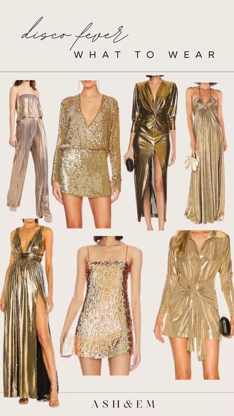 70's Party, Studio 54, Disco Party, Dance Wear, Party Outfit, Outfit Inspo, Dresses