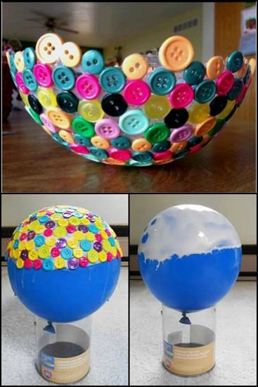 20 Simple Types Of Crafts Ideas For Adults That You Will Love! Diy Button Crafts, Fun Craft Ideas, Diy Projects For Kids, Easter Decorations Dollar Store, Diy Buttons, Easter Decorations Vintage, Easter Decorations Christian, Easter Decorations Diy Easy, Adult Crafts