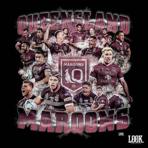 Qld Maroons Wallpaper, Qld State Of Origin, Panthers Nrl Wallpaper, Nrl Rugby League Logos, Maroons Nrl, Nrl Rugby League Wallpaper Broncos, Australian Rugby League, National Rugby League, Rugby League