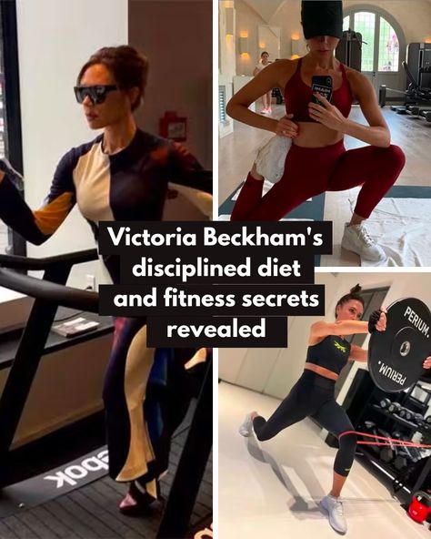 Victoria Beckham Fitness, Victoria Beckham Body Shape, Victoria Beckham David Beckham, Eat Beautiful Recipes, David Victoria Beckham, Celebrities Working Out, Victoria Beckham Workout, Victoria Beckham 90s Style, Victoria Beckham Outfits 2023