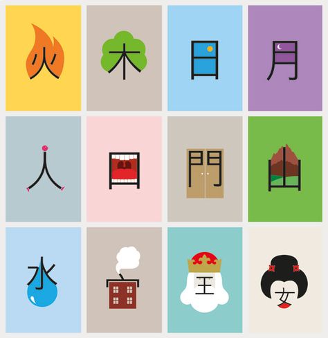 Chineasy – Shao Lan Hsueh (London, UK) Chinese Characters Design, Learn Chinese Characters, Bahasa China, Basic Chinese, Materi Bahasa Jepang, Mandarin Chinese Learning, Japanese Language Lessons, Stay Creative, Chinese Lessons