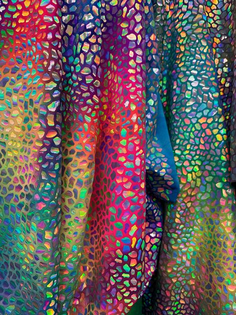 Neon Fabric, Tie Dye Swimsuit, Iridescent Fabric, Rainbow Fabric, Rainbow Iridescent, Iridescent Sequin, Dye Fabric, Geometric Lace, Tie Dye Fabric