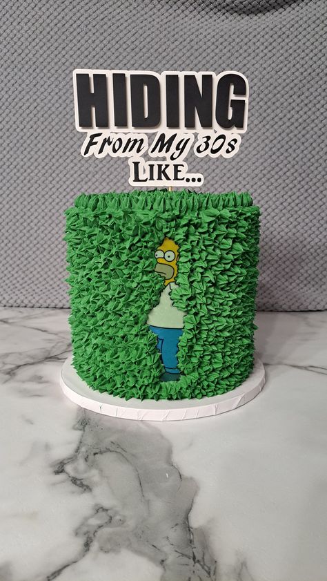 30 Birthday Party For Men Decoration, Funny 33 Birthday Cake, 22 Birthday Ideas Men, 30th Bday Cake For Men, Funny Cakes For Men, Funny 30th Birthday Cake, Funny Birthday Cakes For Men, Homer Cake, 30th Birthday Meme