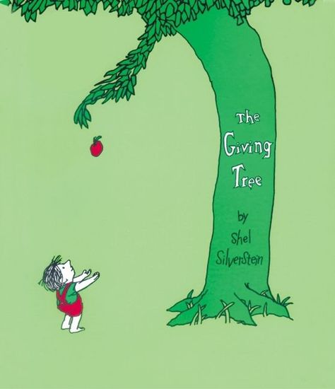 The Giving Tree:   A poignant picture book about love and acceptance, cherished for over fifty years. This household classic is perfect for both young readers and lifelong fans. Where The Sidewalk Ends, Giving Tree, Tree Sign, The Giving Tree, Shel Silverstein, Best Children Books, Banned Books, Poetry Collection, Tree Tattoo