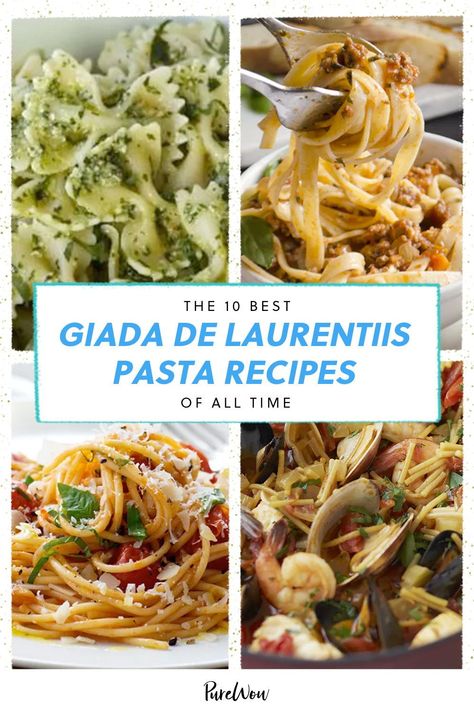 Pasta Cupcakes Giada, Giada Pasta Recipes, Giada De Laurentiis Recipes Pasta, Penne Carbonara Recipe, Authentic Pasta Recipes, Giadzy Recipes, Authentic Italian Pasta Recipes, Carbonara Recipe Authentic, Spaetzle Recipes