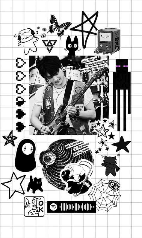 enhypen jay (park jongseong) playing the electric guitar black and white phone case wallpaper lockscreen art edit Park Jongseong Black And White, Phone Case Wallpaper, Guitar Black And White, Black And White Phone Case, Case Wallpaper, Wallpaper Wa, Kpop Iphone Wallpaper, Art Edit, Park Jongseong