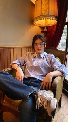 Kim Yong-ji, Korean Casual Outfits, Quick Outfits, Tomboy Style Outfits, Kaia Gerber, Tomboy Fashion, 가을 패션, Korean Outfits, Casual Style Outfits