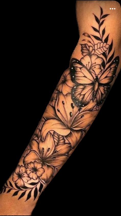 Full Arm Tattoos For Women Flower, Native American Arm Sleeve Tattoo, Arm Tattoos For Women Sleeve Ideas, Fibromiologia Tattoos, Flower Full Sleeve Tattoos For Women, Bracelets Tattoos For Women, Woman Upper Arm Tattoo, Unique Half Sleeve Tattoos For Women Meaningful, Bottom Of Foot Tattoo