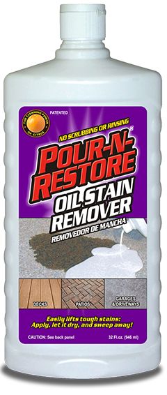 Pour-N-Restore Oil Stain Remover Homemade Toilet Cleaner, Remove Oil Stains, Cleaning Painted Walls, Glass Cooktop, Oil Stain, Deep Cleaning Tips, Stain Removal, Clean Dishwasher, Toilet Cleaning