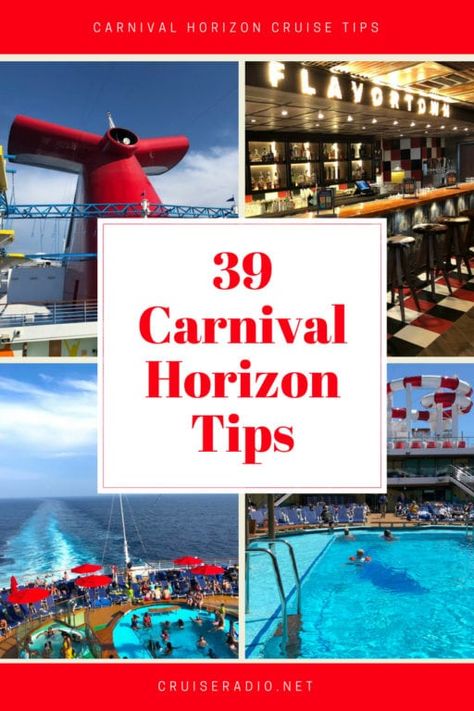 Carnival Cruise Tips, Cruise Tips Royal Caribbean, Cruising Tips, Carnival Horizon, Carnival Cruise Ships, Luxury Cruise Ship, Honeymoon Cruise, Bahamas Cruise, Carnival Cruise Line