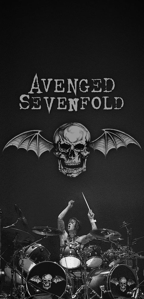 A7x Logo, Avenged Sevenfold Art, Avenged Sevenfold Logo, Avenged Sevenfold Wallpapers, Avenged Sevenfold Band, Arte Heavy Metal, Rock Poster Art, M Shadows, Futurisme Retro