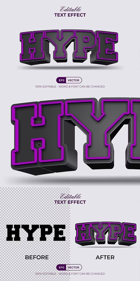 3D Text Effect Hype Style, Add-ons | GraphicRiver 3d Text Photoshop Tutorial, 3d Text Illustrator, Text Effects Illustrator, 3d Poster Design, Long Shirt Design, Logo Shirt Design, Boy Shirt Design, 3d Text Photoshop, Text Effects Photoshop