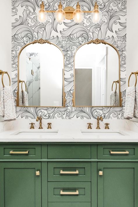 Elegant powder room ideas