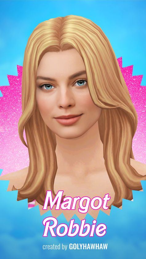 Sims4 Characters, Mod Hair, Sims 4 Anime, Best Mods, Sims 4 Cc Finds, Cc Finds, The Sims4, Margot Robbie, Sims 4 Custom Content