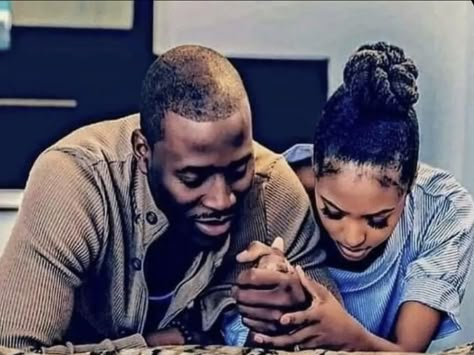 Praying Couple, Kingdom Marriage, God Centered Relationship, Marriage Is Hard, Christian Couples, Black Relationship Goals, Christian Relationships, Happy Relationship, Godly Relationship