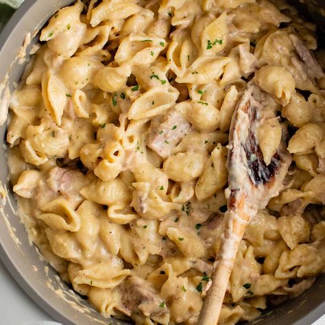 Homemade Tuna Helper - The Salty Marshmallow Tuna Hamburger Helper, Homemade Tuna Helper Easy, Tuna Helper Homemade, Tuna Helper Recipe, Homemade Tuna Helper, Tuna Alfredo, Tuna Helper, 2024 Meals, The Salty Marshmallow