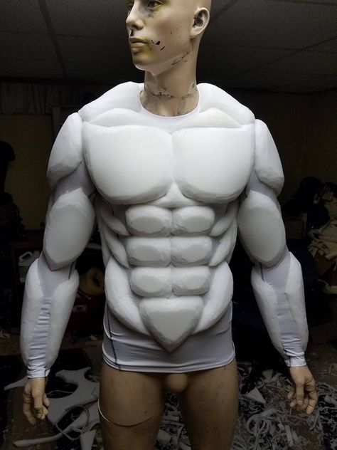 Zbrush Anatomy, Realistic Costumes, Foam Costume, Muscle Suit, Fake Muscles, Costume Works, Cosplay Props, Crafts To Do, Body Suit