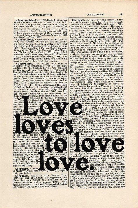 I Love You Poster, James Joyce Ulysses, I Origins, Vintage Page, Music Prints, Message Positif, Love Poster, Mount Board, Book Wall