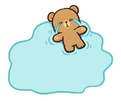 LINE STORE Stickers For Messages, Milk And Mocha Bear, Milk Mocha Bear, Message Stickers, Milk Mocha, Mocha Bear, Chibi Cat, Milk & Mocha, Cute Bear Drawings