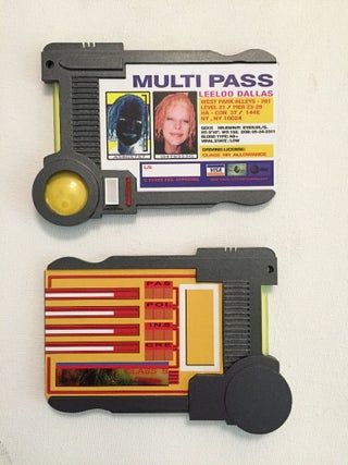 Multipass From the Fifth Element : 13 Steps (with Pictures) - Instructables Leeloo Cosplay, Bardock Super Saiyan, 5th Element, Play Props, The Fifth Element, Dwell Magazine, Fifth Element, Cosplay Tutorial, Pre Production