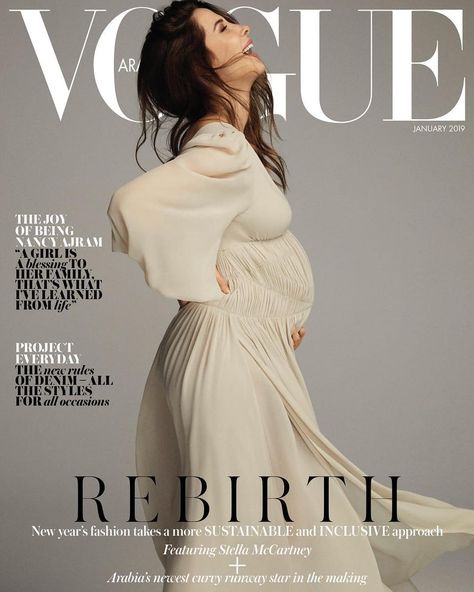 Vogue 2019 cover . . . Editor in Chief @mrarnaut | Photography @alvarobeamud l Style @katieellentrotter l Interview @halakawsarani | Hair… Maternity Studio Photoshoot, Maternity Posing, Haute Couture Style, Vogue Arabia, Nancy Ajram, Maternity Photography Studio, Maternity Photoshoot Outfits, Couple Pregnancy Photoshoot, Maternity Studio