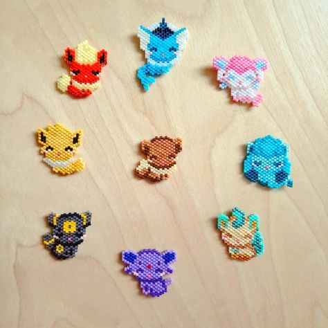 All posts • Instagram Pokemon Bead, Miyuki Beads Pattern, Seed Bead Projects, Perler Bead Templates, Brick Stitch Earrings, Beaded Jewlery, Brick Stitch Pattern, Seed Bead Patterns, Bead Weaving Patterns