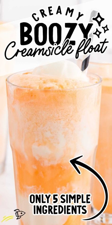 Ice Cream With Alcohol Recipes, Vodka Whipped Cream, Creamsicle Float, Creamsicle Drink, Boozy Popsicles, Float Recipes, Orange Liquor, Alcohol Beverages, Taco Cups