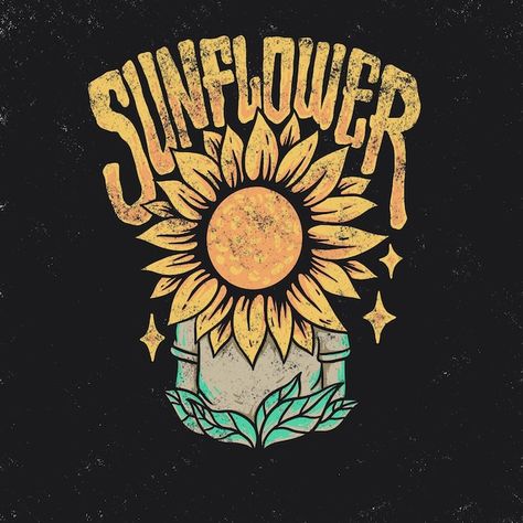 Untitled artwork | Premium Psd #Freepik #psd #sun-flowers #sunflower #sunflower-illustration #sunflower-logo Sunflower Graphic Design, Illustration Sunflower, Sunflower Logo, Sunflower Aesthetic, Sunflower Illustration, Sunflower Graphic, Retro Logo Design, Sun Logo, Sun Flowers