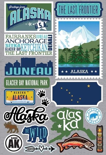 Glacier Bay National Park Alaska, Usa Images, Alaska Scrapbook, Travel Signs, State Stickers, Mac Stickers, Alaska Glaciers, Cruise Scrapbook, Glacier Bay National Park