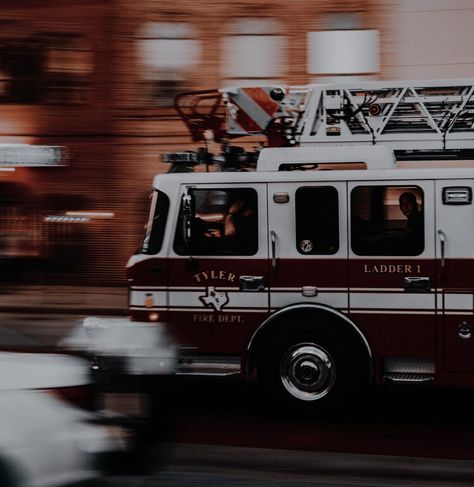 Firetruck Aesthetic, Fire Truck Aesthetic, Firehouse Aesthetic, Firefighter Aesthetic Male, First Responder Aesthetic, Female Firefighter Aesthetic, Fire Fighter Aesthetic, Chicago Fire Aesthetic, Firefighter Aesthetic