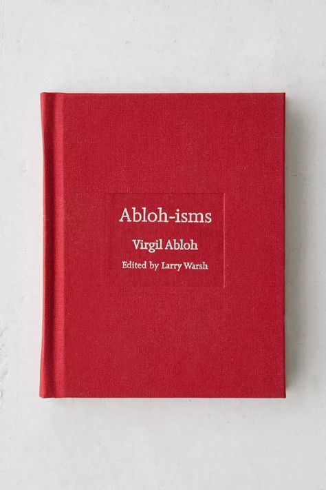 Abloh-isms By Virgil Abloh | Urban Outfitters Virgil Abloh Quotes, Photography Art Book, Aesthetic Coffee Table, Books Coffee Table, Polaroid Cameras, Best Selling Novels, Explore Aesthetic, Books Coffee, Smart Home Devices