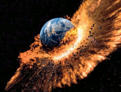 Earth Exploding GIF Unexplained Mysteries, Apocalypse Survival, Destroyer Of Worlds, Zombie Apocalypse, Survival Guide, End Of The World, Solar System, Geology, The Earth