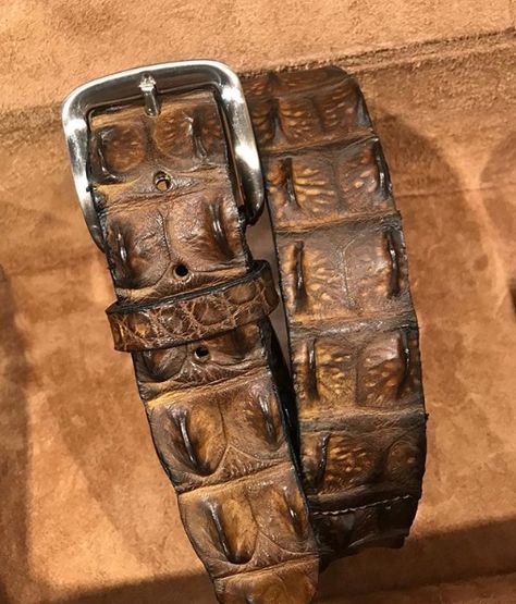 Genuine crocodile belts for sale Crocodile Belt, Crocodile Leather Belt, Alligator Belt, Crocodile Shoes, Belts For Men, Handmade Belts, Mens Boots Fashion, Leather Belts Men, Crocodile Skin