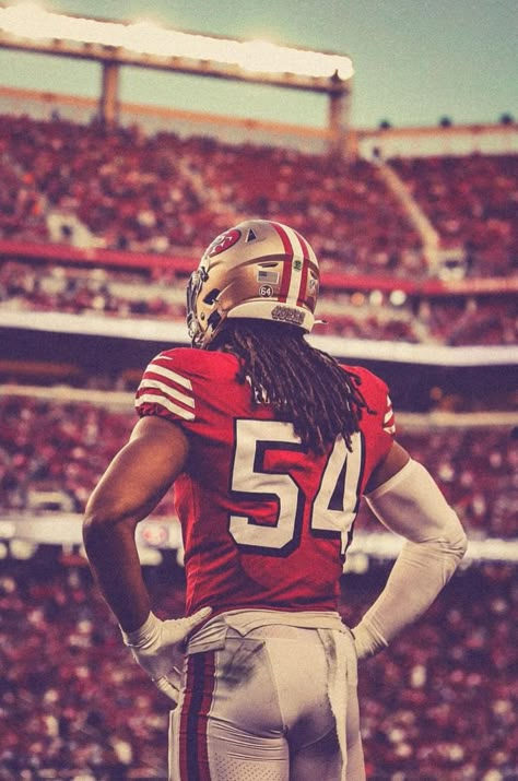 Fred Warner Wallpaper, Nfl Photography, Athletic Wallpaper, Fred Warner, Afl Players, Football Studs, Football Drip, Football Pics, 49ers Players