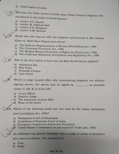 WB Higher Judicial Service Preliminary Exam Paper-2020 with answer – Advocatetanmoy Law Library Clat Exam, Law Exams Funny, Plab Exam, Ucat Exam, Judiciary Exam Preparation, Chief Justice Of India, Exam Papers