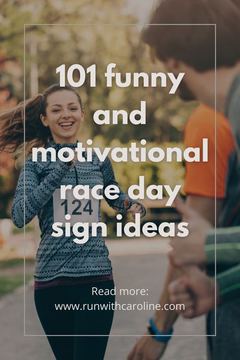 Funny Race Signs Running, Half Marathon Signs Funny, Half Marathon Posters Ideas, Marathon Signs Ideas, Half Marathon Signs, Funny Marathon Signs, Marathon Running Motivation, Training For A Half Marathon, Running Signs