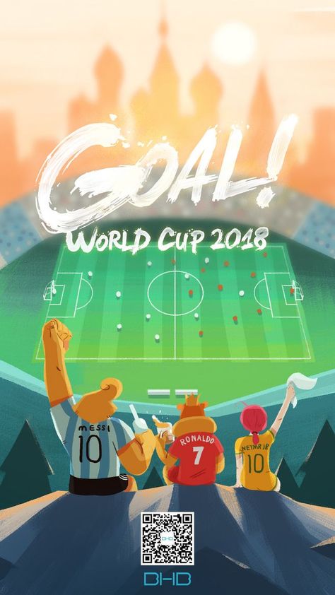 Worldcup Illustration, Worldcup Poster Design, Fifa Poster, World Cup Design Illustrations, Fifa World Cup Poster Design, Sport Tournament Poster, Interactive Poster, Vector Portrait Illustration, Creative Advertising Photography