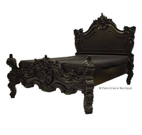 Gothic Bed Set, Romantic Goth Bedroom, Rococo Bed, Baroque Bed, Ornate Bed, Dark Royalty, Gothic Bed, Vintage Bed Frame, Goth Bedroom